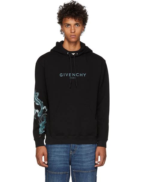 givenchy capricorn hoodie grailed|Givenchy Black Capricorn Dragon Logo Hoodie .